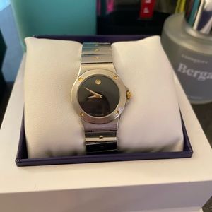 Movado vintage women stainless watch
